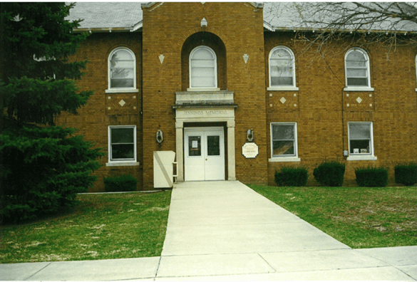 Fort Jennings library front entrance