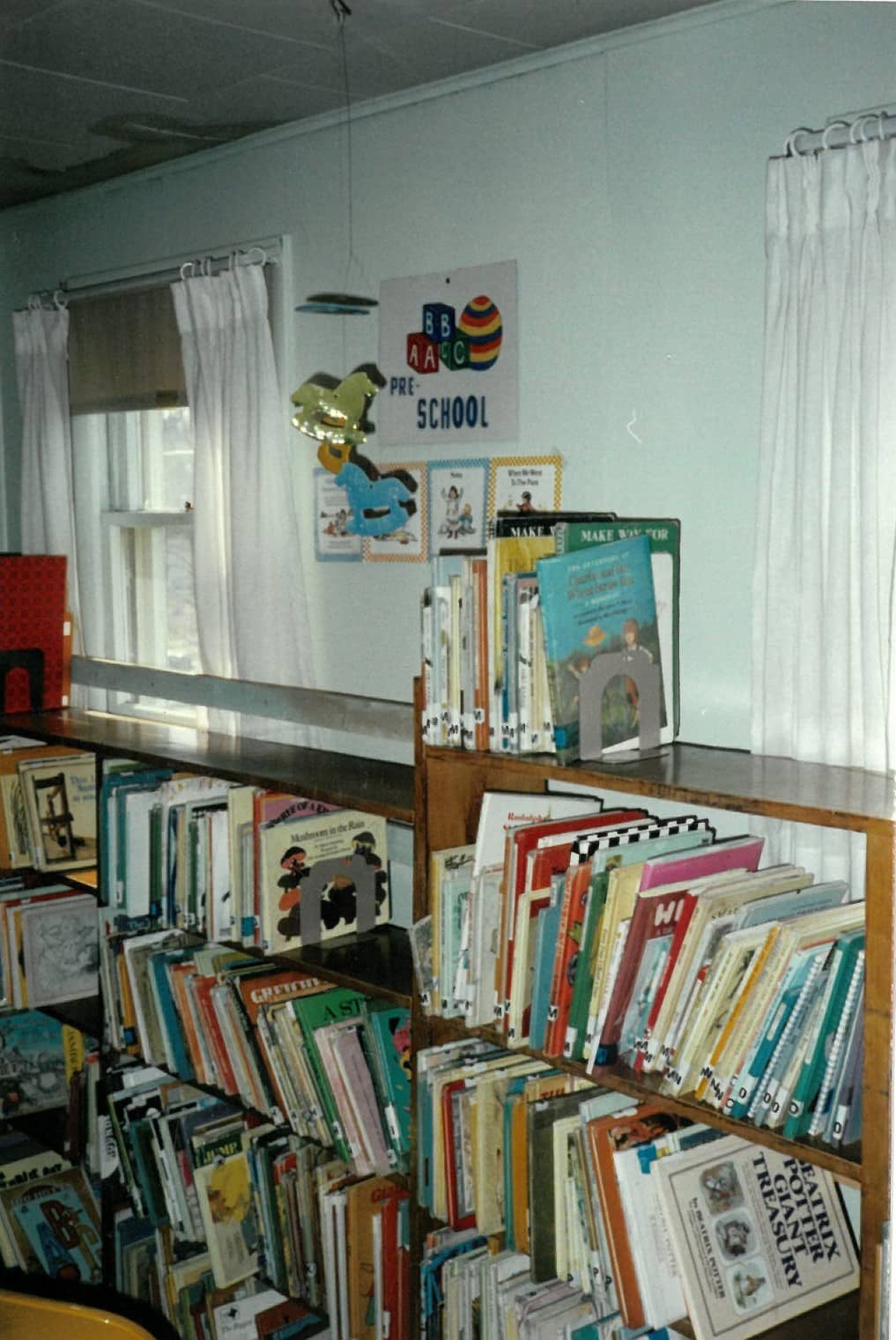 books in bookcases