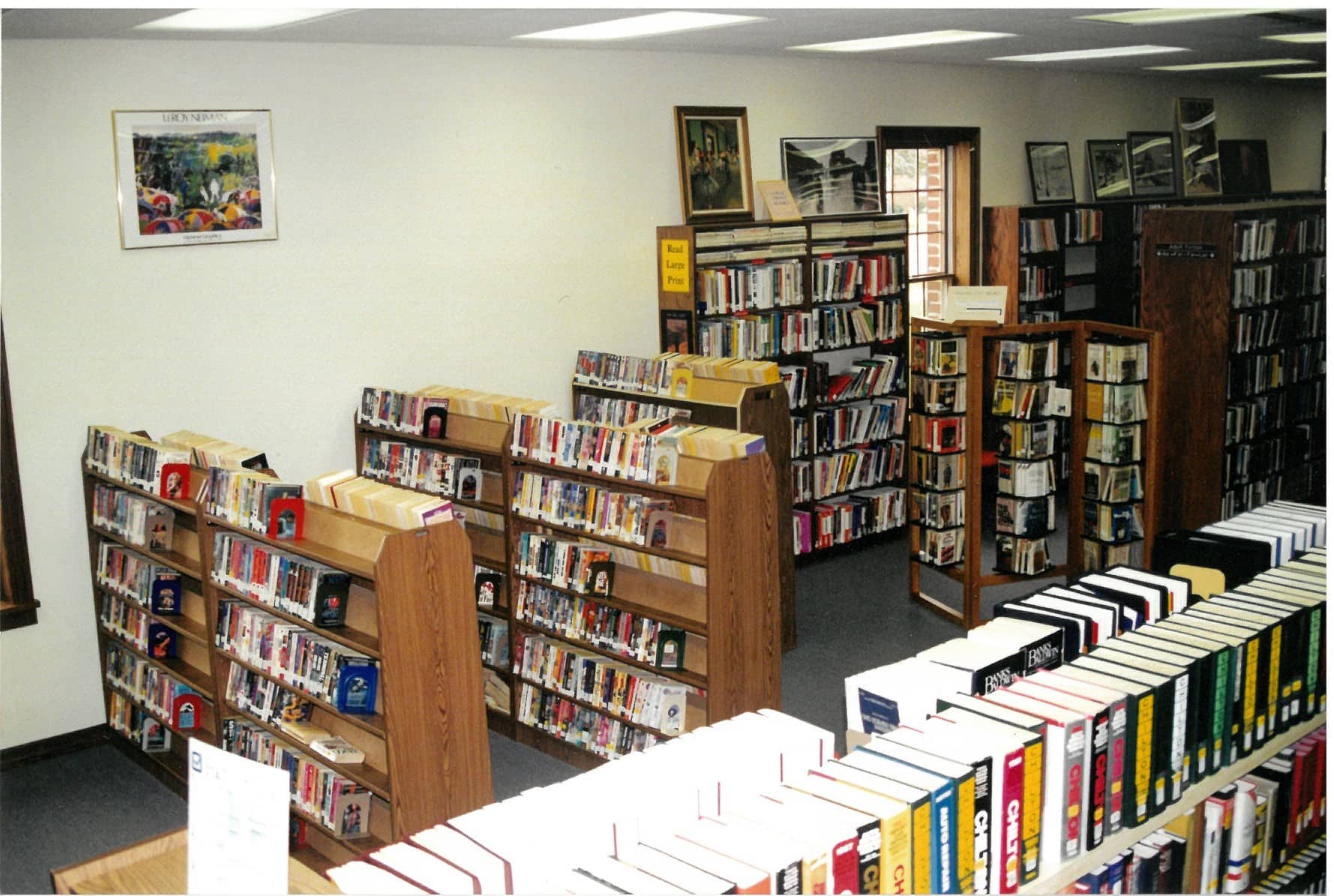 Books on Shelves