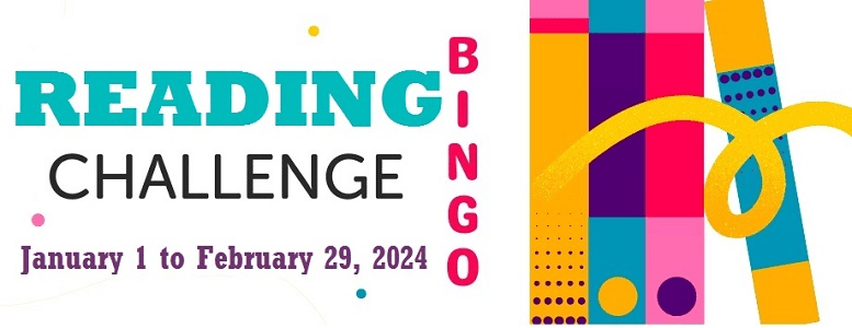 bingo reading challenge January 1 - February 29