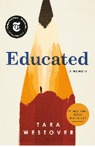 Pencil on Educated: A Memoir by Tara WestoverBook Jacket