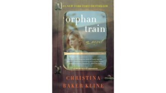 girl looking out train window orphan train a novel Christina Baker Kline 
