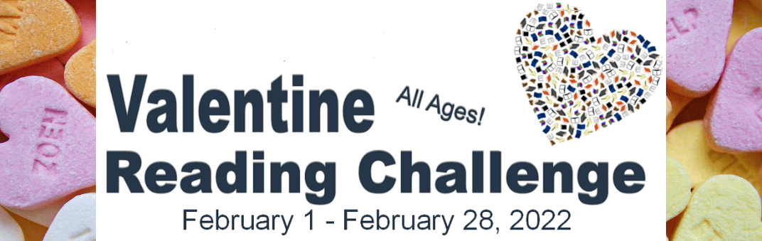 Hearts Valentine reading challenge All ages February 1-28
