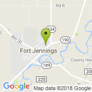 Map to Fort Jennings location