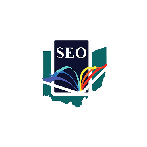 book rainbow colored pages state of Ohio SEO